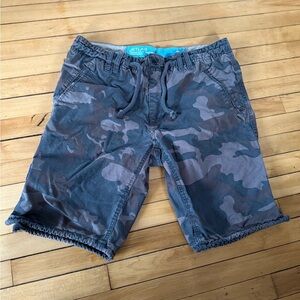 Jetlag army green camo cargo men’s shorts